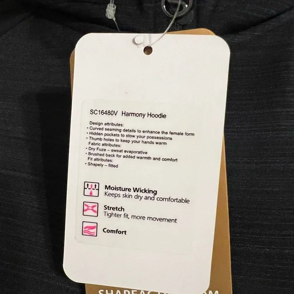 NWT SHAPE Active Wear Harmony Hoodie - Picture 14 of 16